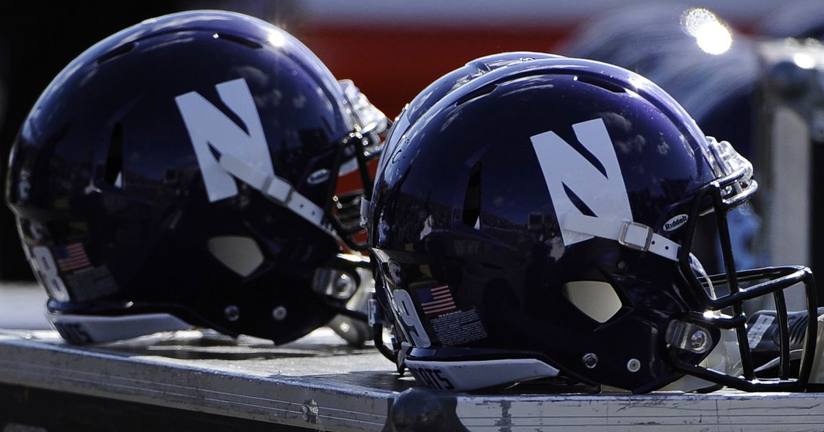 Northwestern Football Staff Show Support for Pat Fitzgerald at Practice with Wearing of Shirts