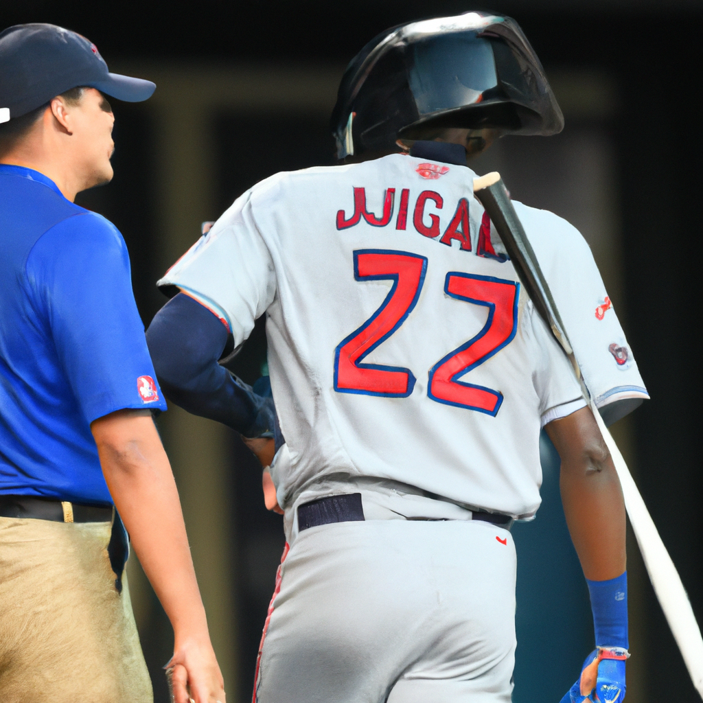 Ronald Acuña Jr. Leaves Game After Being Hit on Left Elbow by Pitch, X-Rays Negative