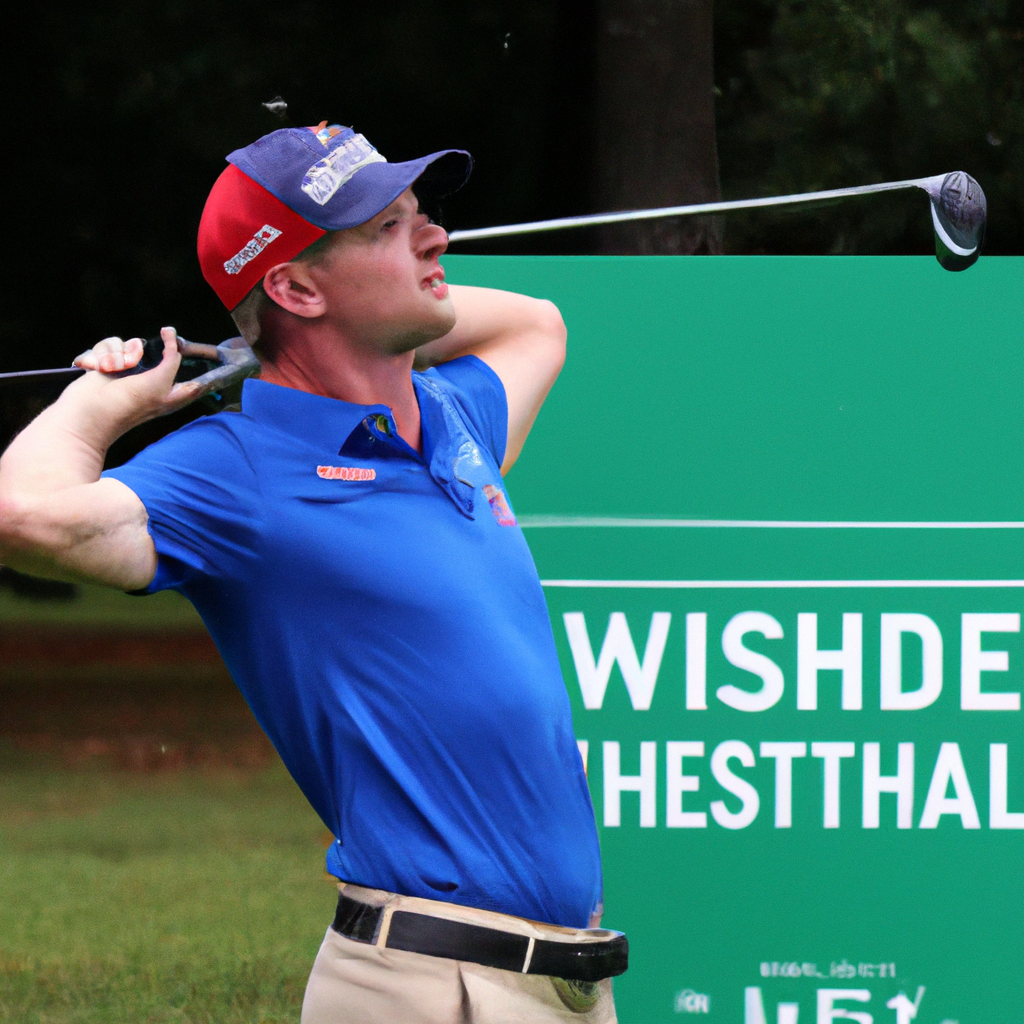 Russell Henley Leads Wyndham Championship by One Stroke After Strong Finish