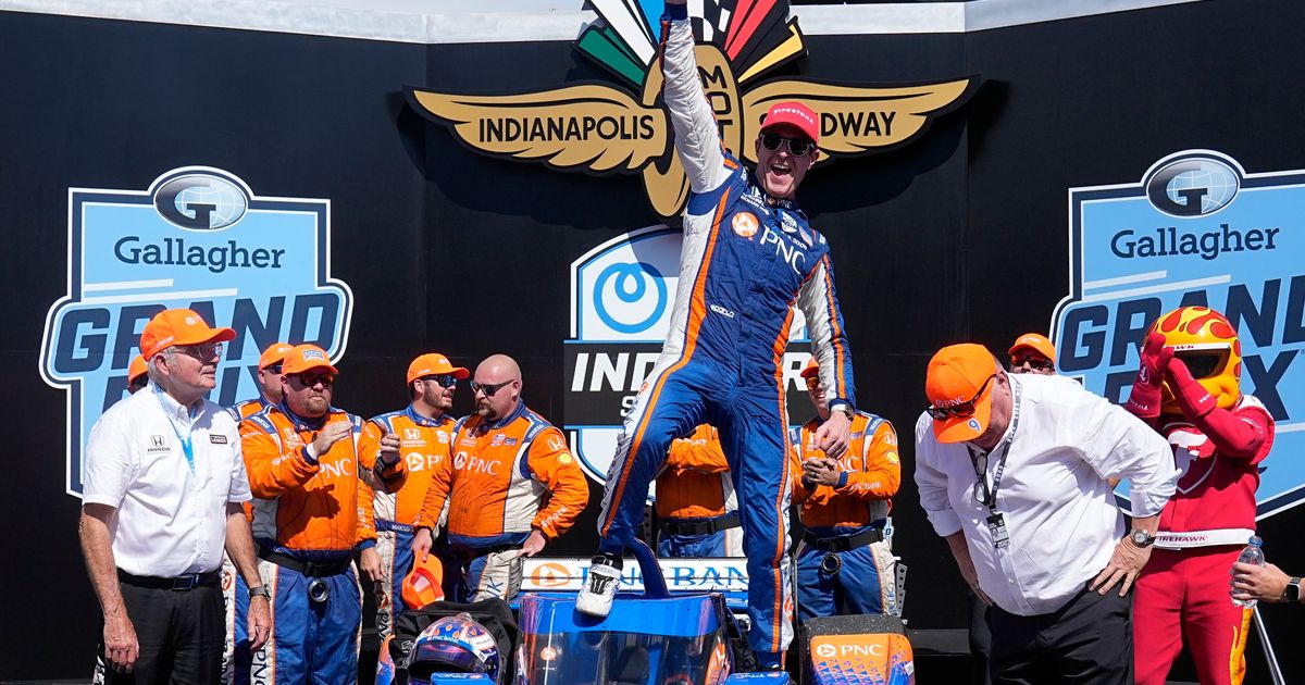 Scott Dixon Wins Indianapolis Grand Prix After Fending Off Hard-Charging Rahal on Record-Breaking Day