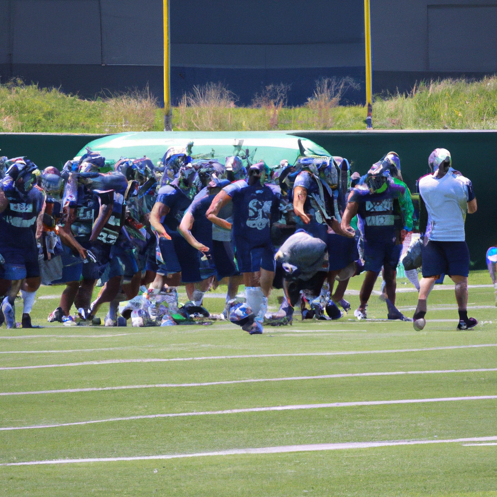 Seahawks Training Camp Practice on August 15, 2023: Photos