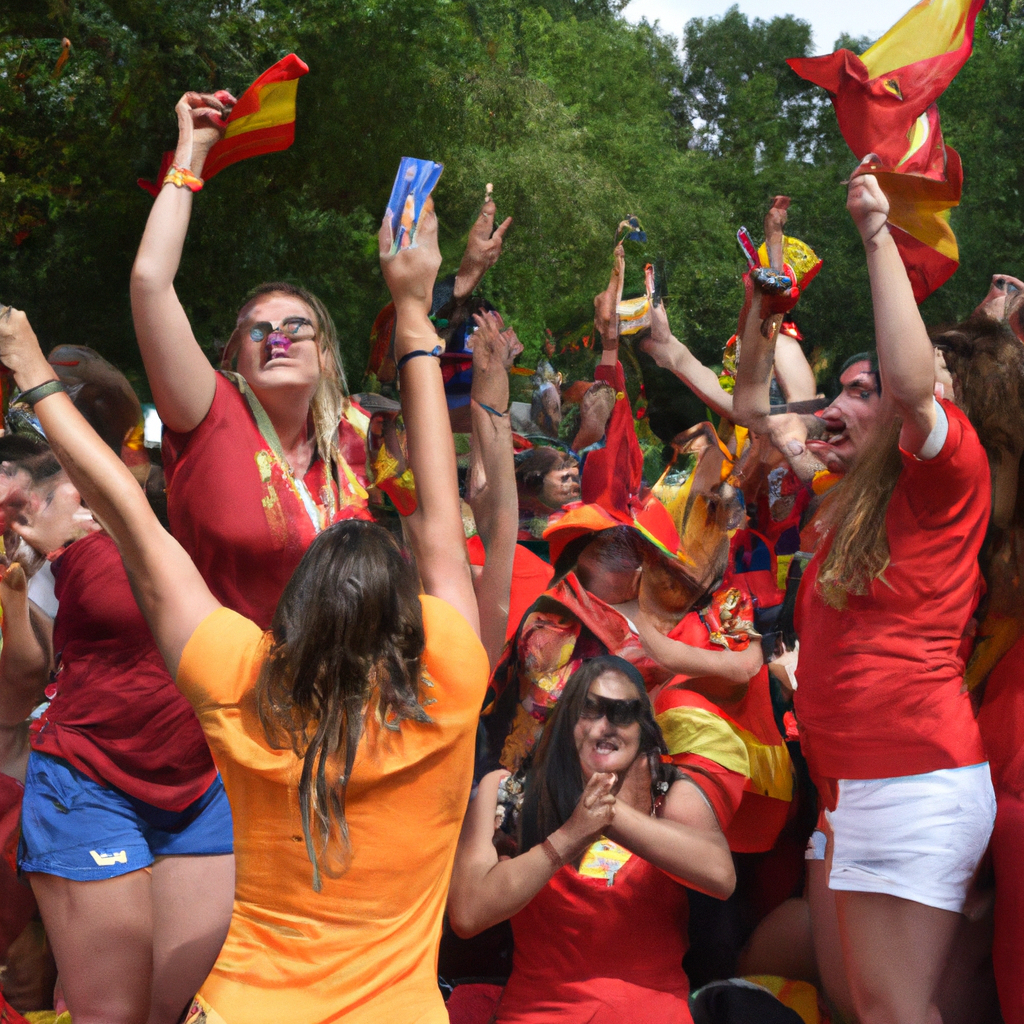 Spaniards Celebrate La Roja's Victory at 2019 Women's World Cup
