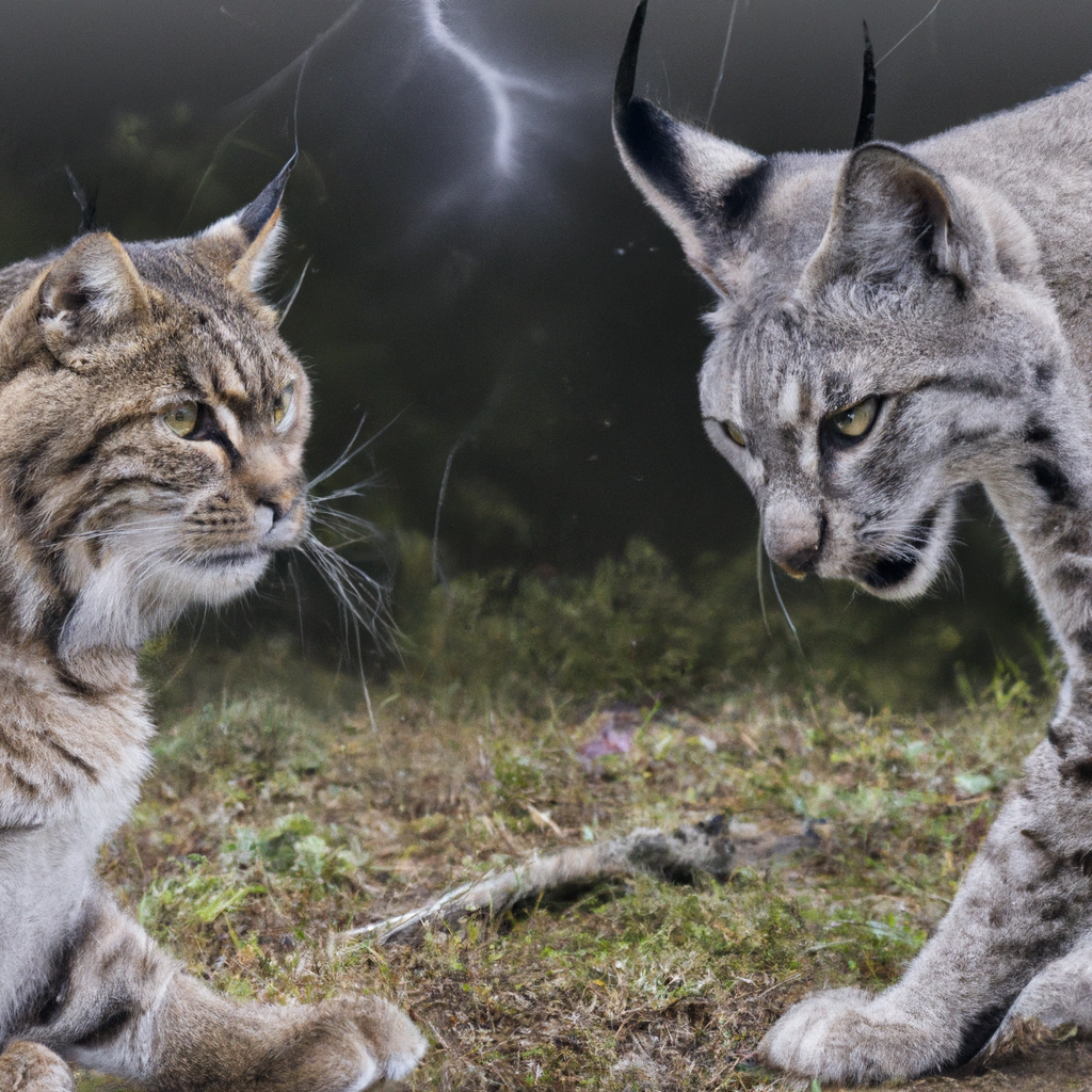 Storm and Lynx Face Off in Photographic Showdown