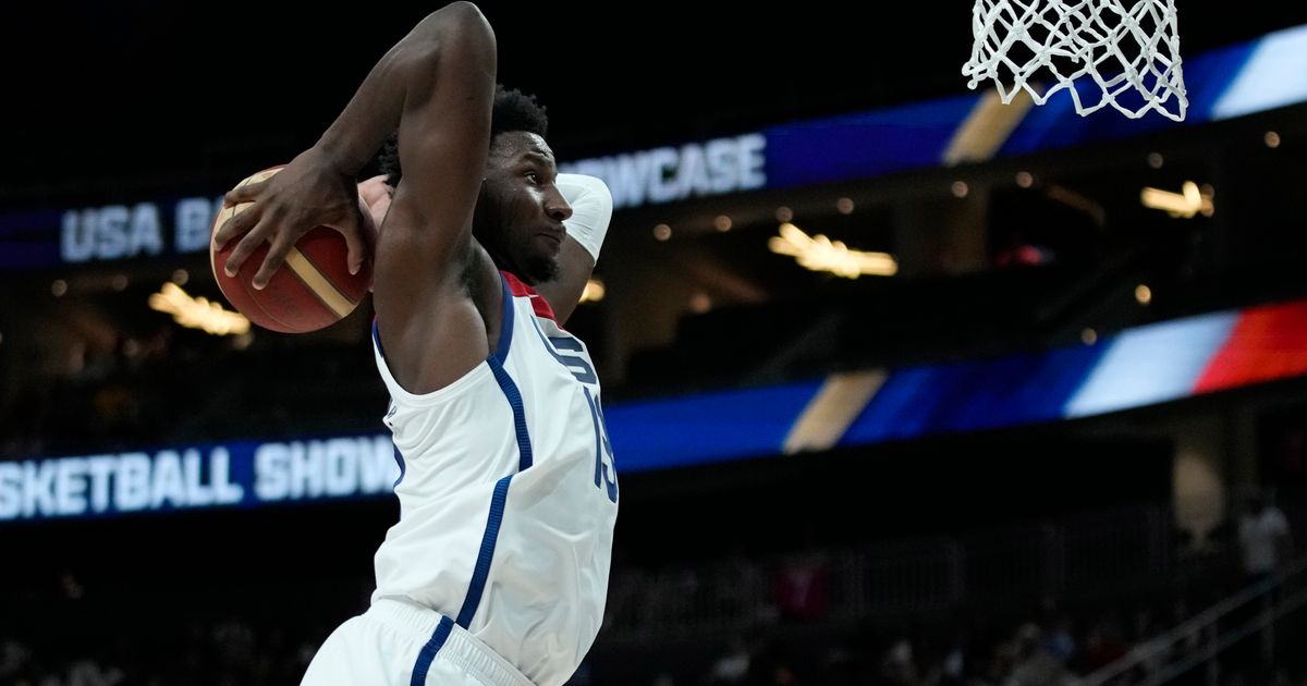 USA Basketball Defeats Puerto Rico 117-74 in World Cup Warm-Up Match
