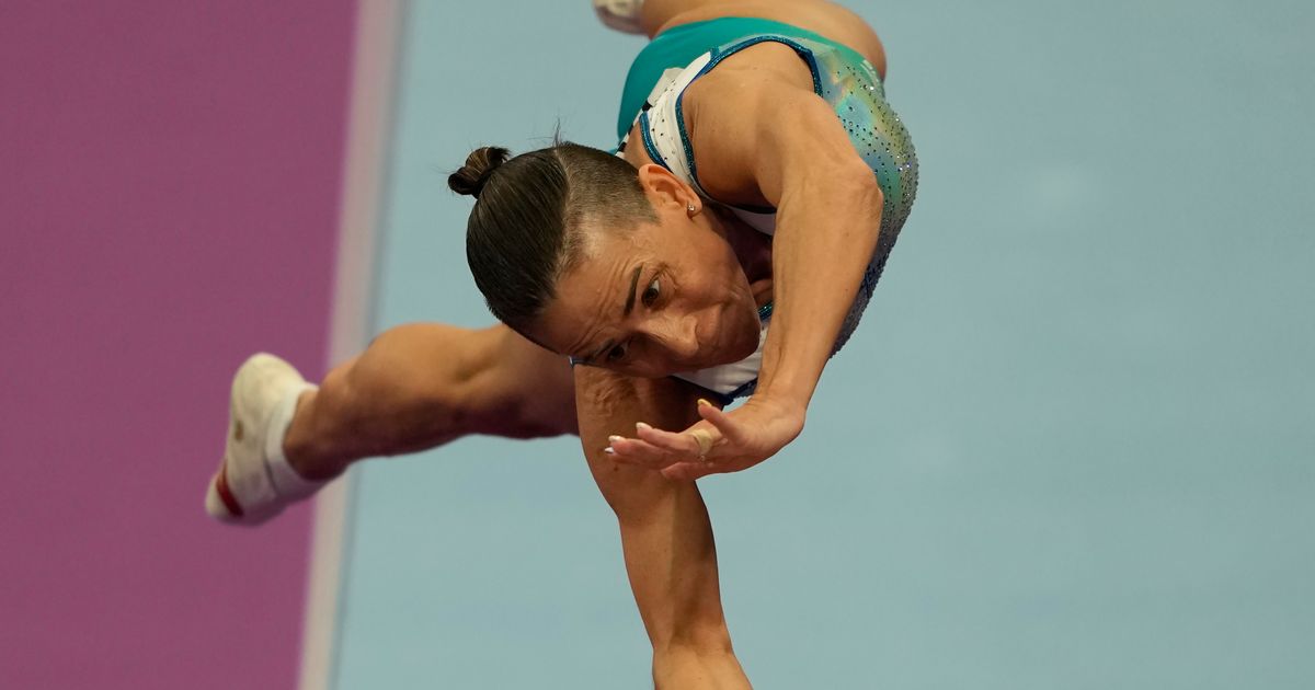48-Year-Old Oksana Chusovitina Hopes to Qualify for Paris Olympics in Gymnastics