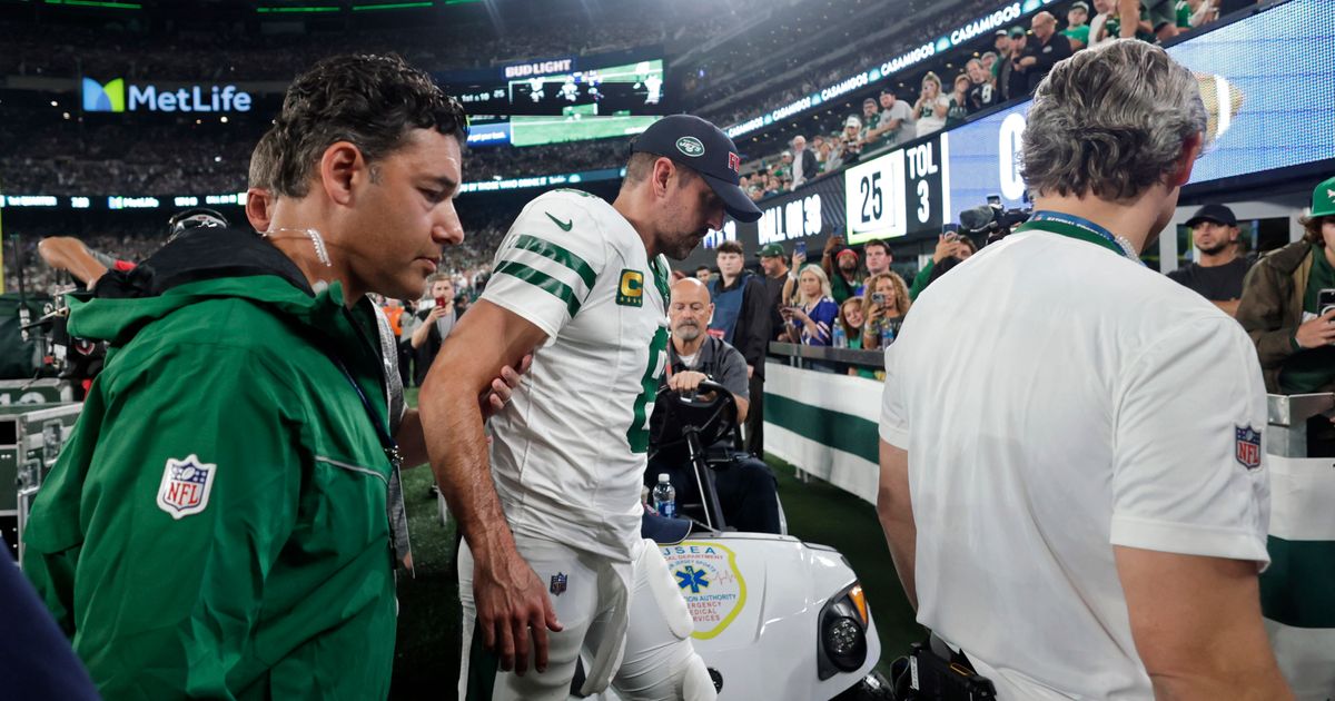 Aaron Rodgers Injury Deals Blow to Jets' Super Bowl Hopes