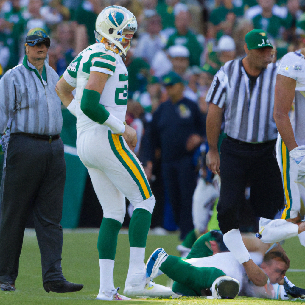 Aaron Rodgers Leaves Game with Apparent Leg Injury in First Series for Jets