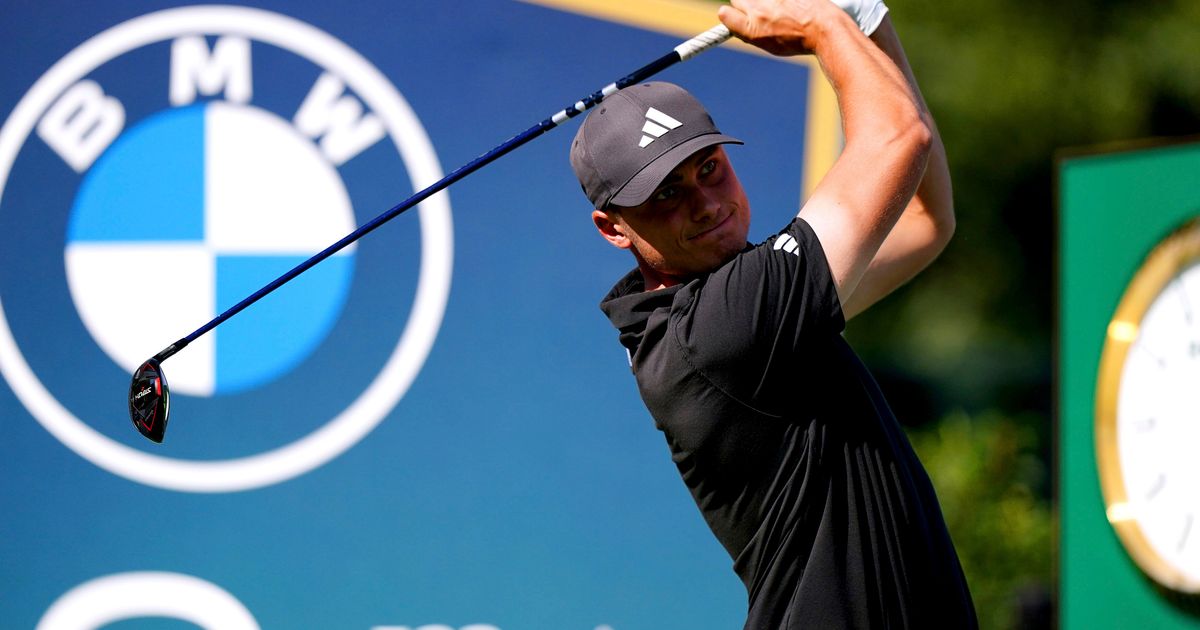 Aberg Takes Two-Stroke Lead at Wentworth as He Seeks Another Victory