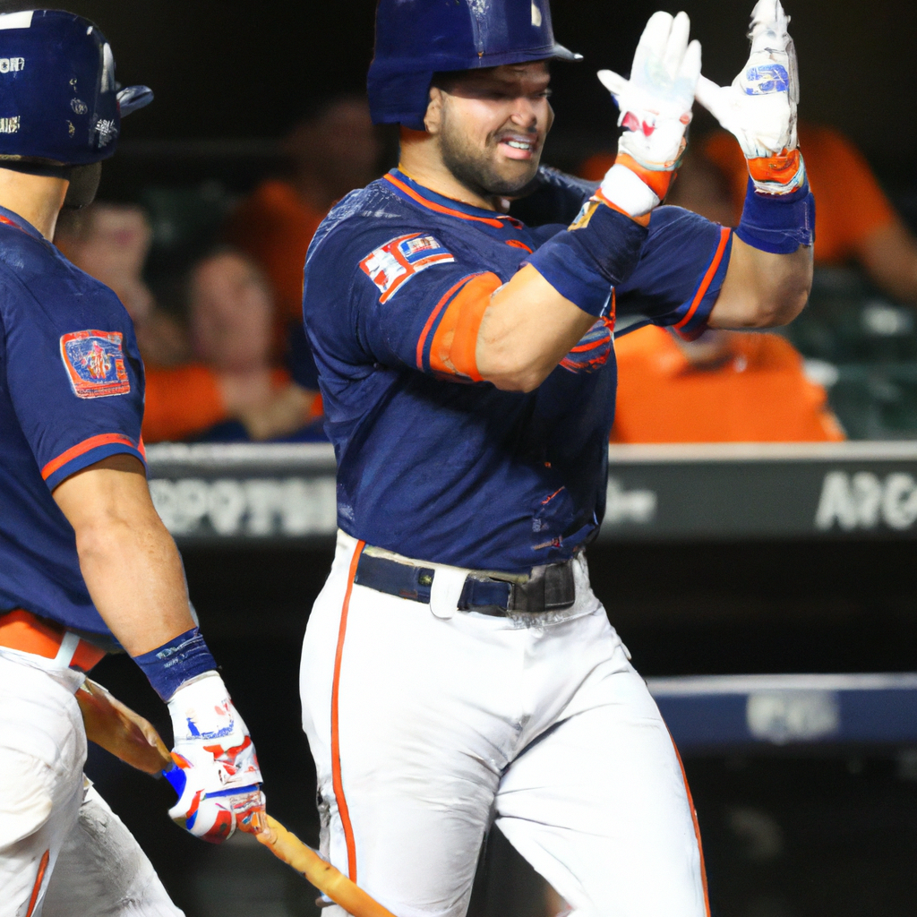 Astros Hit 16 Home Runs in 3-Game Sweep of Rangers to Take Lead in AL West