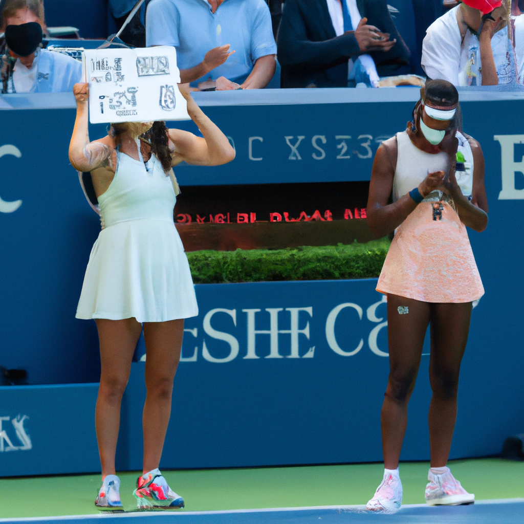 Coco Gauff and Karolina Muchova's US Open Semifinal Interrupted by Climate Protest