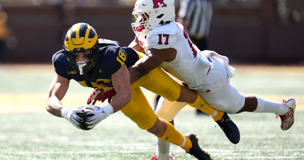 Colston Loveland Excels at Michigan, Believing Big Ten is Ideal Conference for Tight Ends