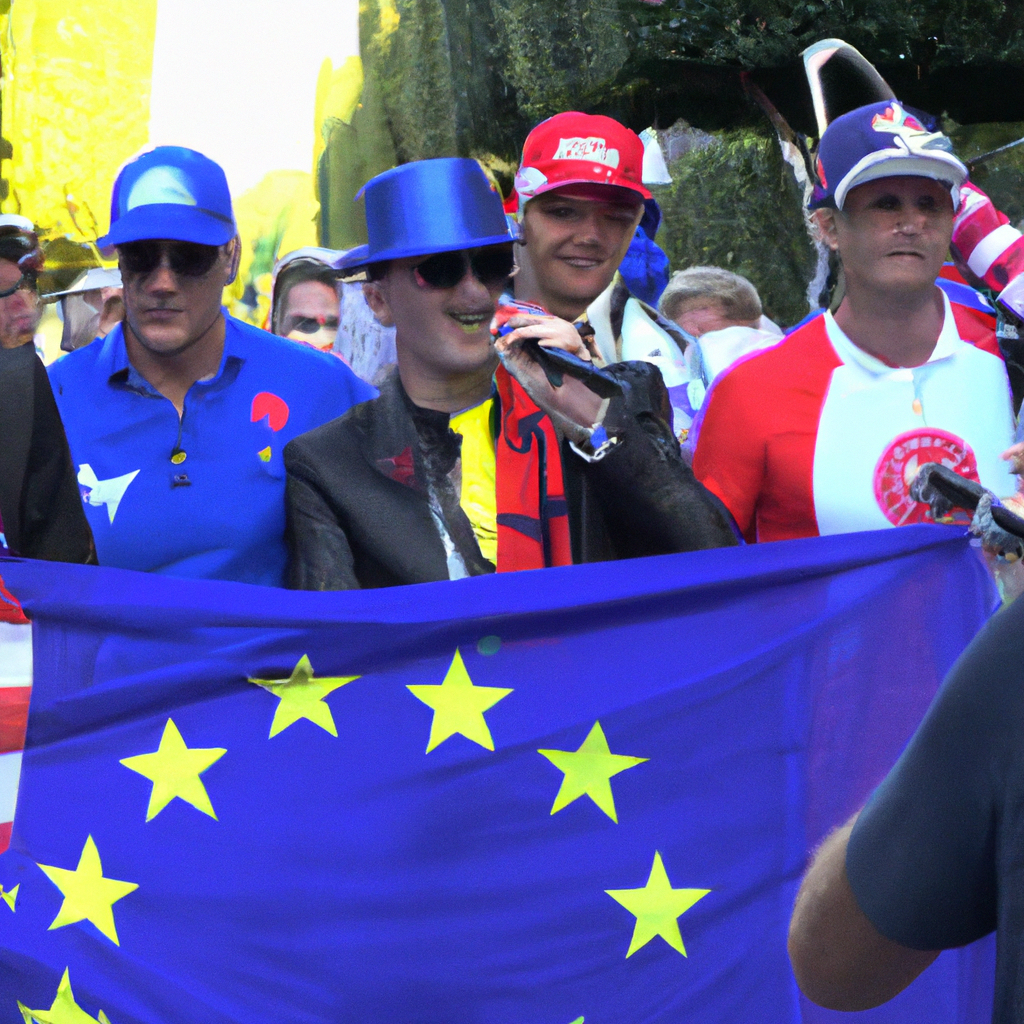 Europe-US Ryder Cup Rivalry Greeted by Super Fans Singing Songs to Golf Stars