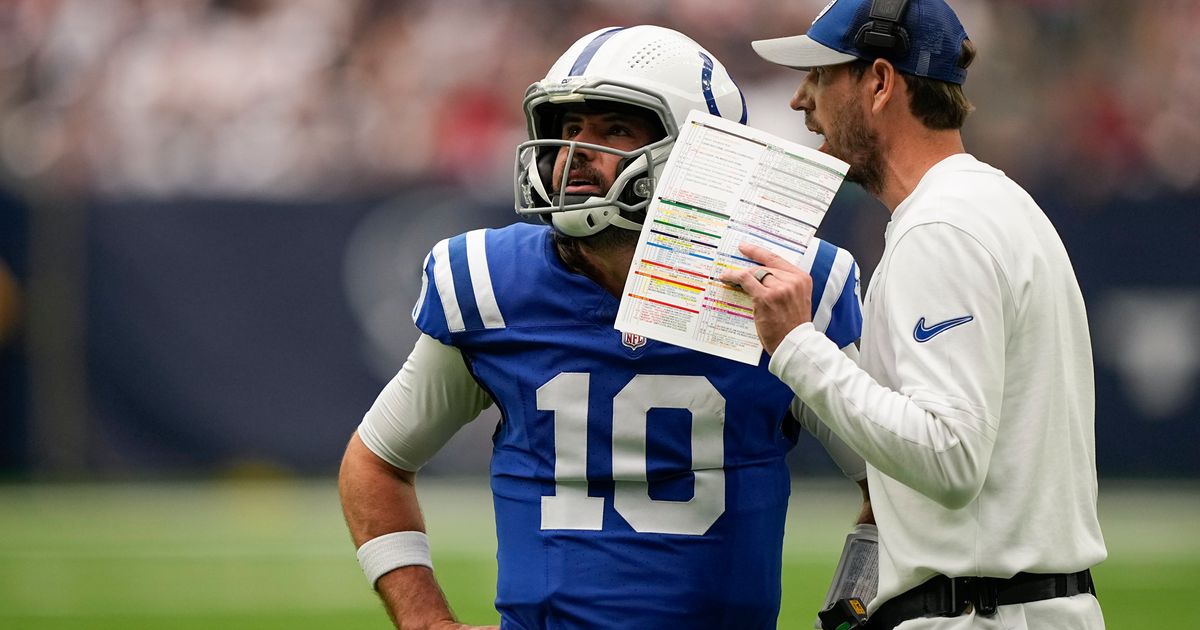 Gardner Minshew Could Start for Indianapolis Colts Against Baltimore Ravens