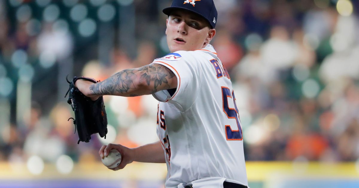 Hunter Brown and Astros Bullpen Combine to Pitch 8 Hitless Innings Against Athletics