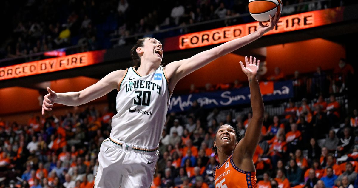 Liberty Take 2-1 Lead in WNBA Semifinal Series Behind Breanna Stewart's 25 Points in 92-81 Win Over Sun