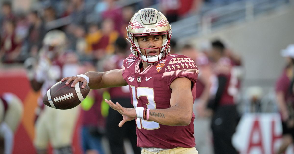 LSU and Florida State Football Teams Meet in Orlando with Playoff Hopes, Star Quarterbacks