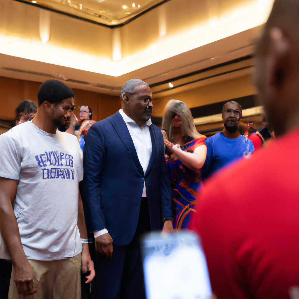 Magic Johnson, Josh Harris and Other New Washington Wizards Owners Meet Fans