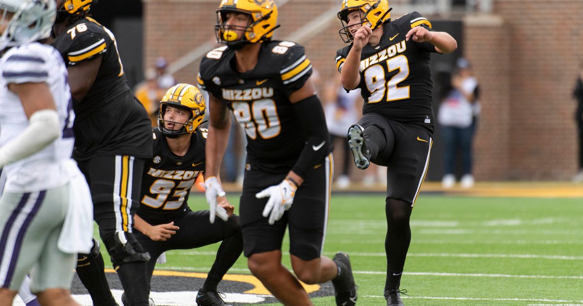 Missouri Defeats No. 15 Kansas State on Harrison Mevis' 61-Yard Field Goal as Time Expires