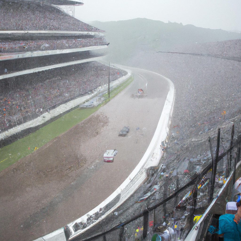 NASCAR Halts Bristol Playoff Elimination Race Due to Rain