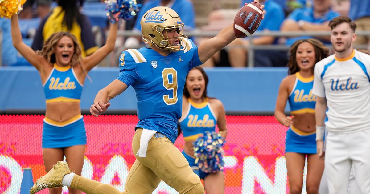 No. 24 UCLA Defeats North Carolina Central 59-7 Behind Moore and Schlee's Performance