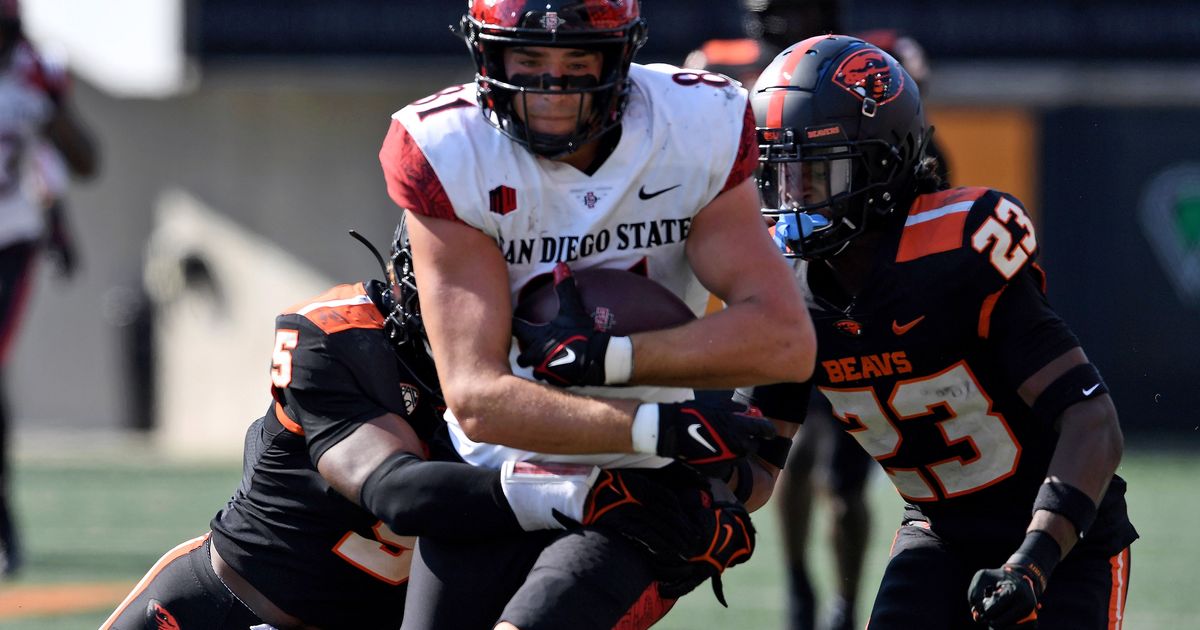 Oregon State's Defense Led by Uiagalelei, Defeats San Diego State 26-9