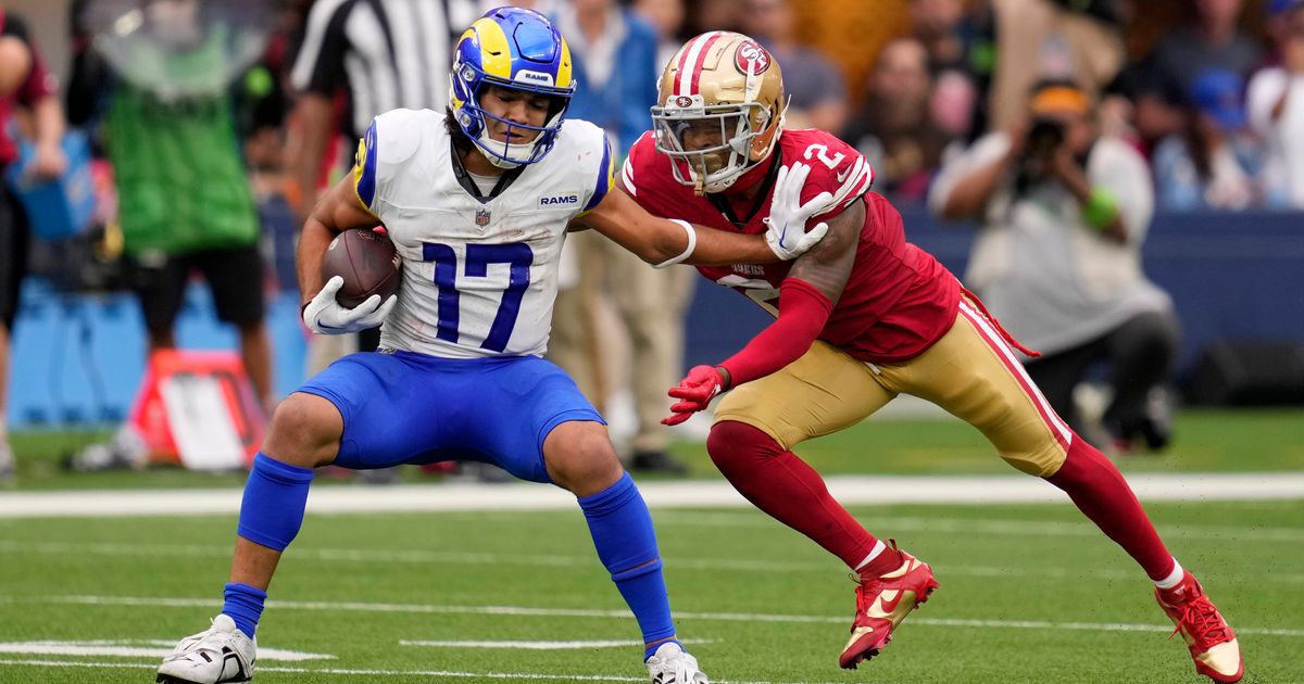 Puka Nacua Sets NFL Single-Game Rookie Reception Record Despite Rams' Loss to 49ers