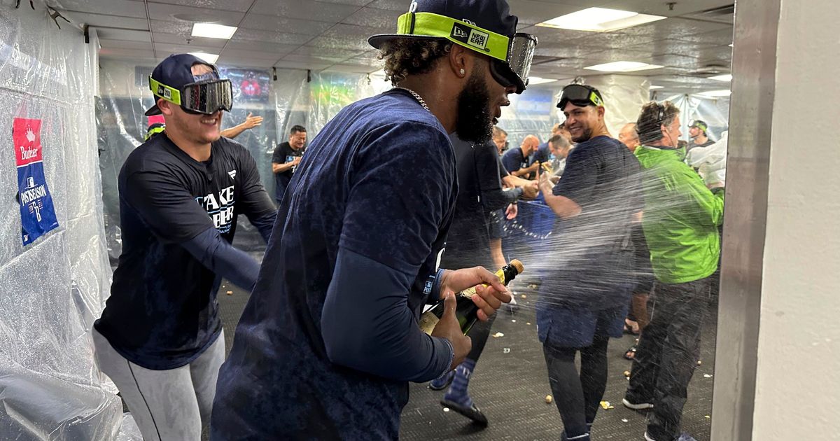 Rays Celebrate Postseason Berth Three Days After Clinching Spot