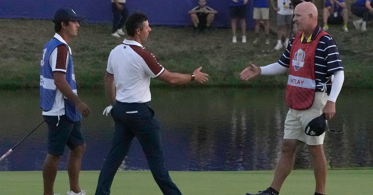 Rory McIlroy Lashes Out at Caddie of Patrick Cantlay After Defeat at Ryder Cup