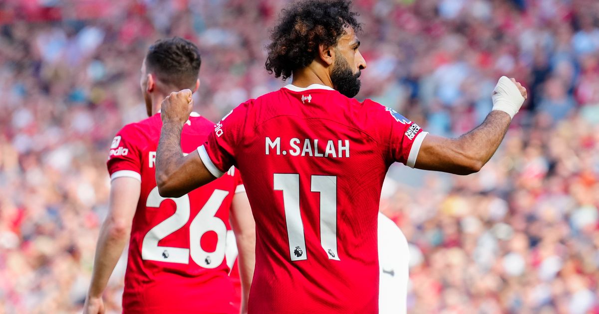 Salah Nets Brace in Liverpool's 3-0 Victory Over Aston Villa Amid Transfer Rumours