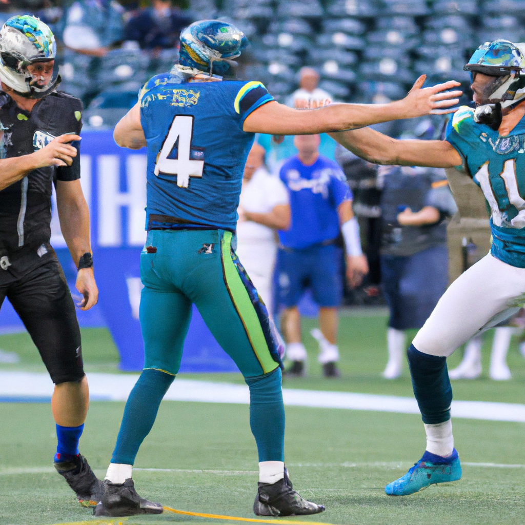 Seahawks QB Jake Bobo Records First Career Touchdown in Win Over Panthers