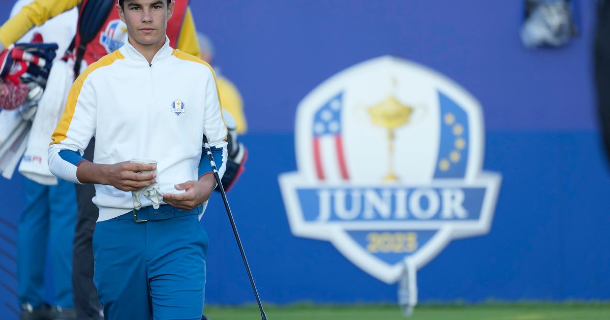 Team Europe Ignores Ukrainian Junior Golfer's Success Amid War at Ryder Cup
