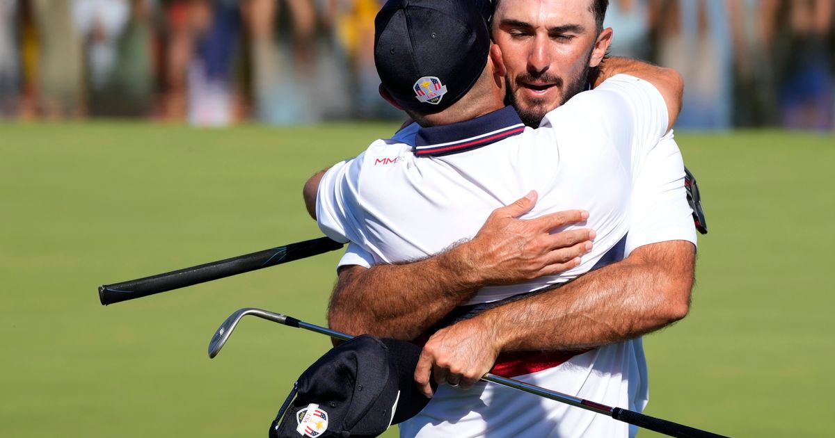 U.S. Ryder Cup Team Secures First Point After 28 Hours with Rookies Homa and Harman
