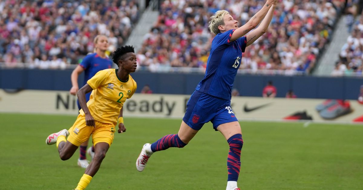 US Women's National Soccer Team Defeats South Africa 2-0 in Megan Rapinoe's Final Match