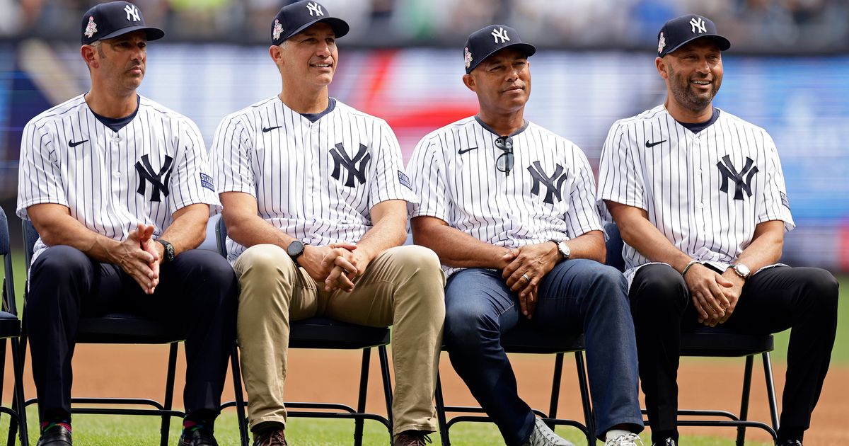 Yankees Honor 1998 Team at Old-Timers' Day, Featuring Return of Derek Jeter and Booing of Aaron Boone