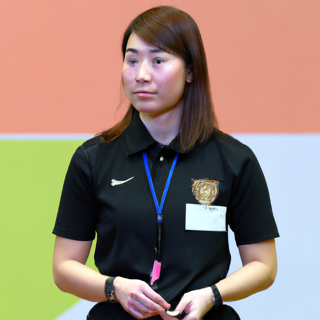 Yoshimi Yamashita Becomes First Female Referee to Officiate at Asian Cup