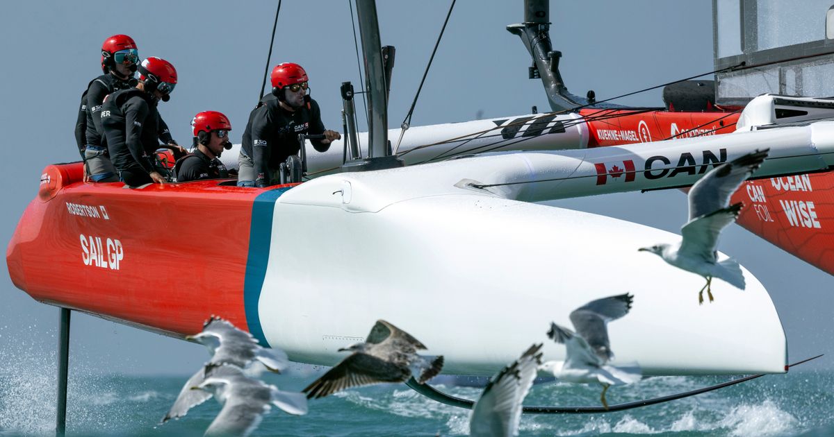 Aussies Aim for First SailGP Season 4 Victory as Slingsby Pilots Flying Roo to the Lead