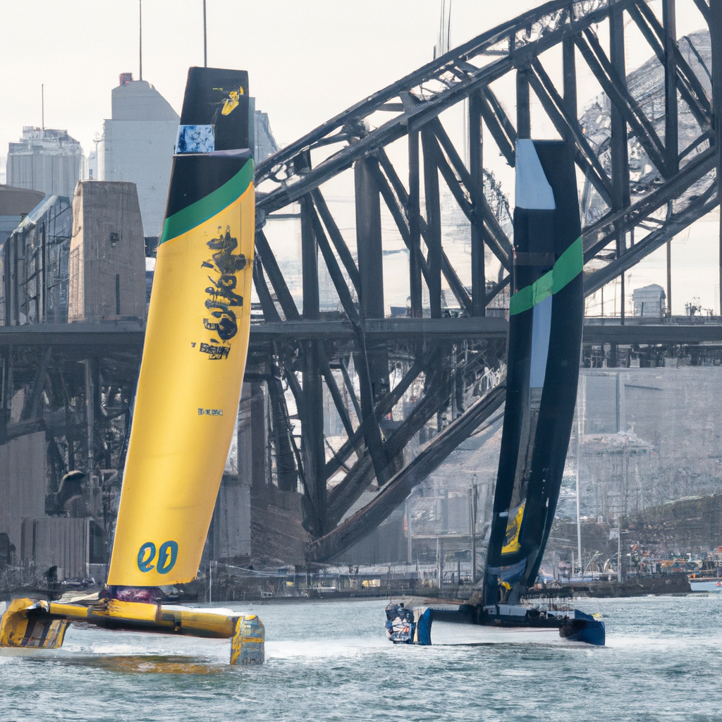 Aussies Aim for First SailGP Season 4 Victory as Slingsby Pilots Flying Roo to the Lead