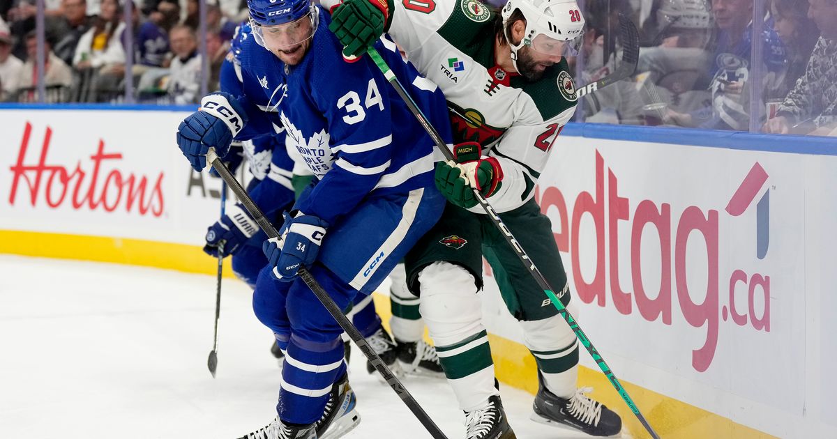 Auston Matthews Records Third Hat Trick of Season as Toronto Maple Leafs Defeat Minnesota Wild 7-4