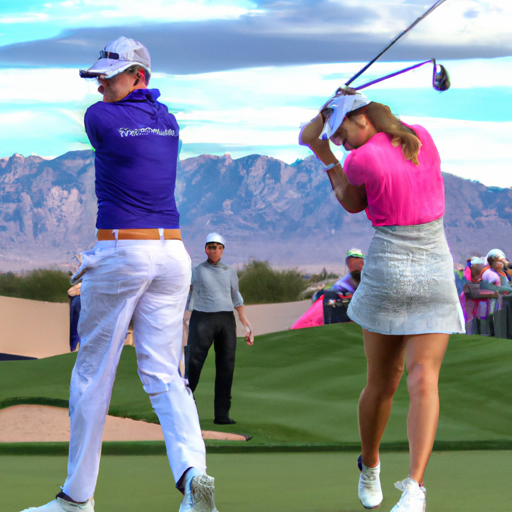 Beau Hossler Leads Lexi Thompson at PGA Tour Event in Las Vegas