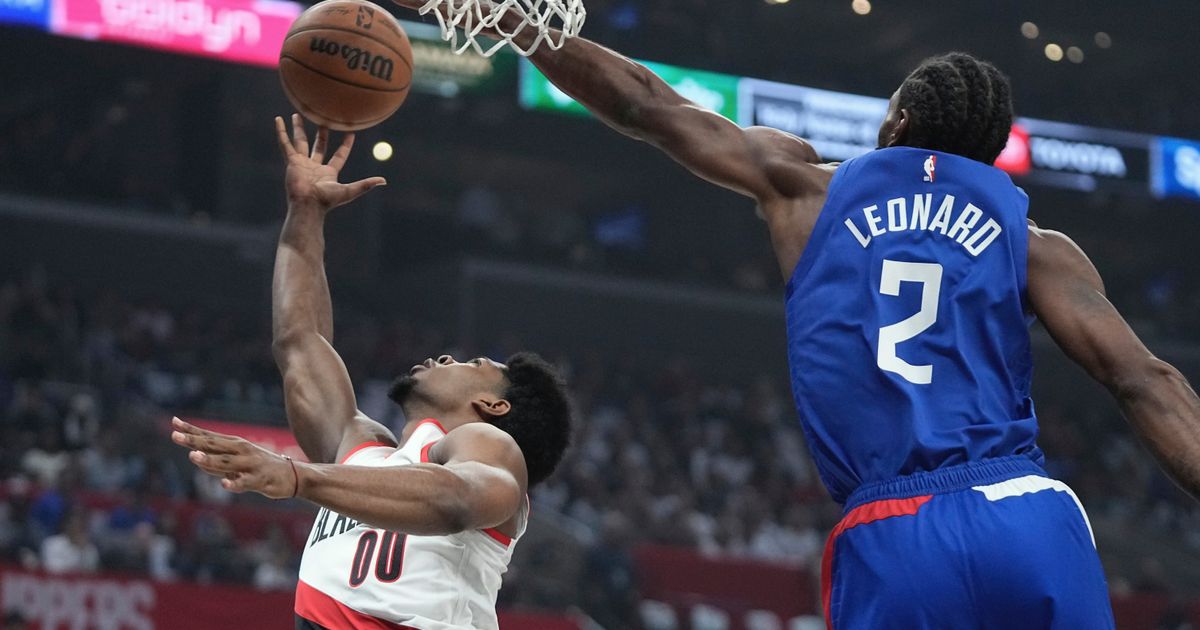 Clippers Defeat Trail Blazers 123-111 in Season Opener Led by Leonard and George