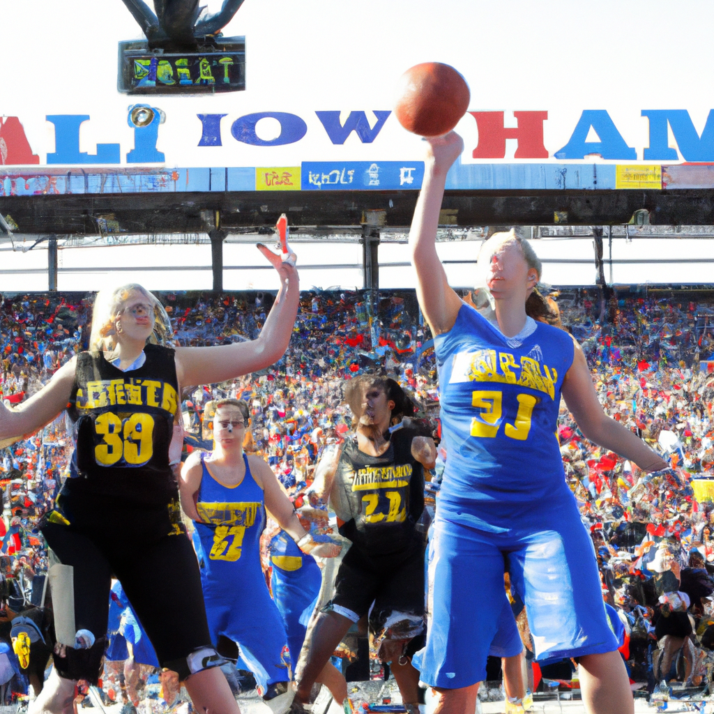 DePaul-Iowa Women's Outdoor Basketball Game at Kinnick Stadium Could Break World Record with 50,000+ Fans