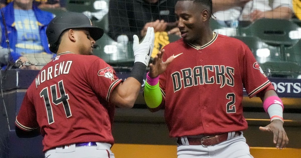 Diamondbacks Score Six Runs off Brewers' Burnes to Win Wild Card Series Opener 6-3