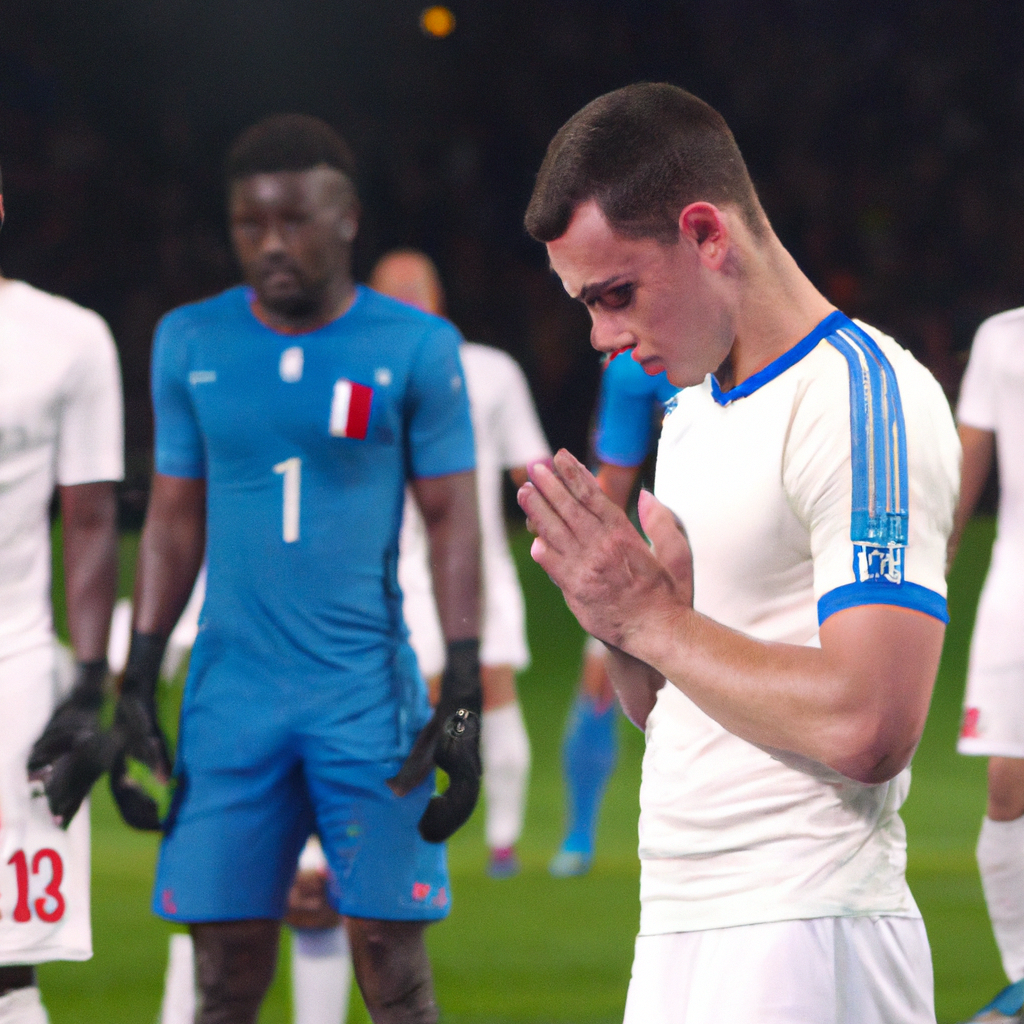 France Football Player Apologizes for Nervous Laugh During Moment of Silence for War Victims