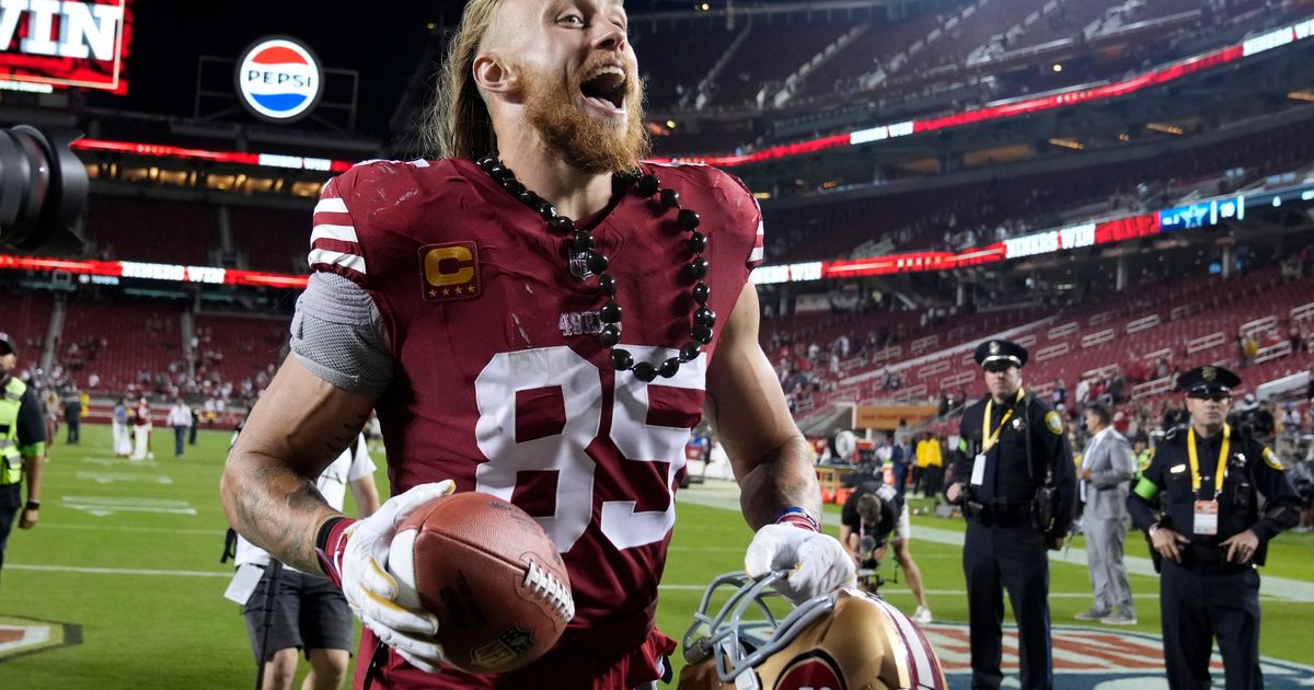 George Kittle Fined $13,000+ for T-Shirt Insulting the Dallas Cowboys