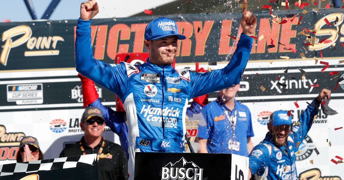 Kyle Larson Qualifies for NASCAR Championship with Las Vegas Win