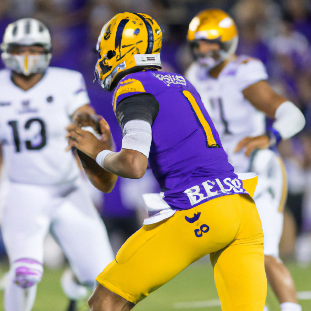 LSU Tigers Quarterback Jayden Daniels Leads Team to 49-39 Victory Over Missouri Tigers