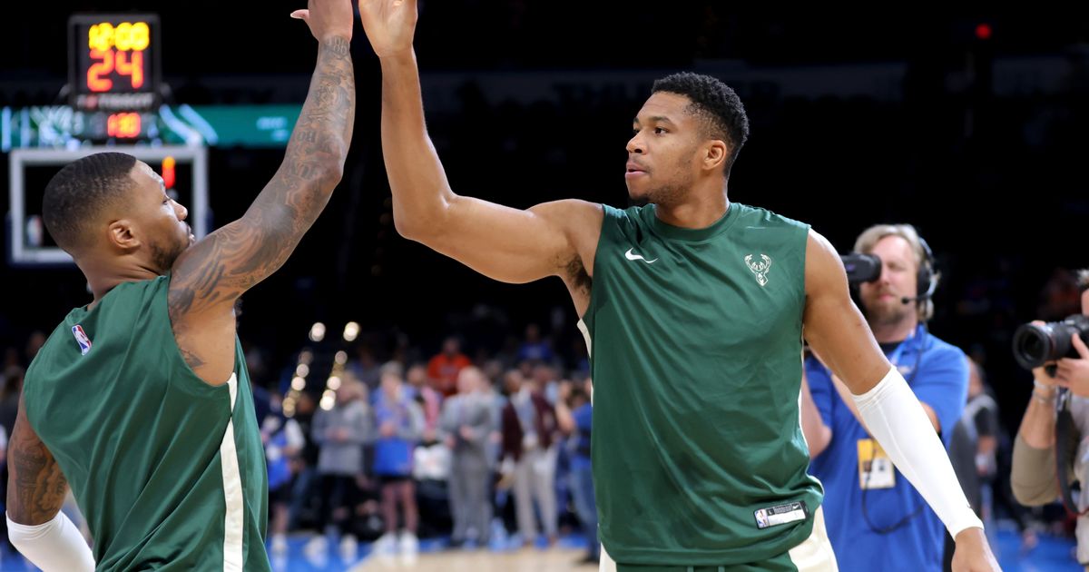 Milwaukee Bucks' Giannis Antetokounmpo and Damian Lillard Form One of the NBA's Top Duos