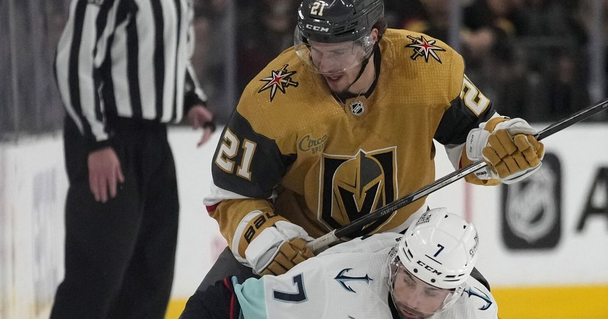 NHL's Vegas Golden Knights' Brett Howden Suspended Two Games for Hit on Seattle Kraken's Brandon Tanev