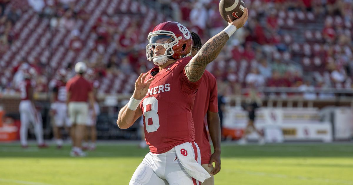 No. 12 Oklahoma's Dillon Gabriel Looks to Add Big Win to Impressive Stats in Showdown with No. 3 Texas