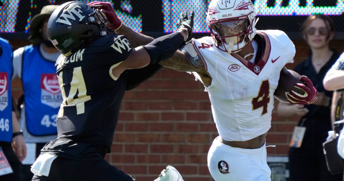 No. 4 Florida State Remains Undefeated After 41-16 Win Over Wake Forest Thanks to Coleman and Travis